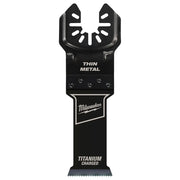 Milwaukee 49-25-1251 - OPEN-LOK™ 1-1/8" TITANIUM CHARGED™ Bi-Metal Thin Metal Multi-Tool Blade - Wise Line Tools
