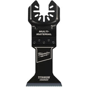Milwaukee 49-25-1269 - OPEN-LOK™ 1-3/4" TITANIUM CHARGED™ Bi-Metal Multi-Material Multi-Tool Blades 10PK MILWAUKEE
