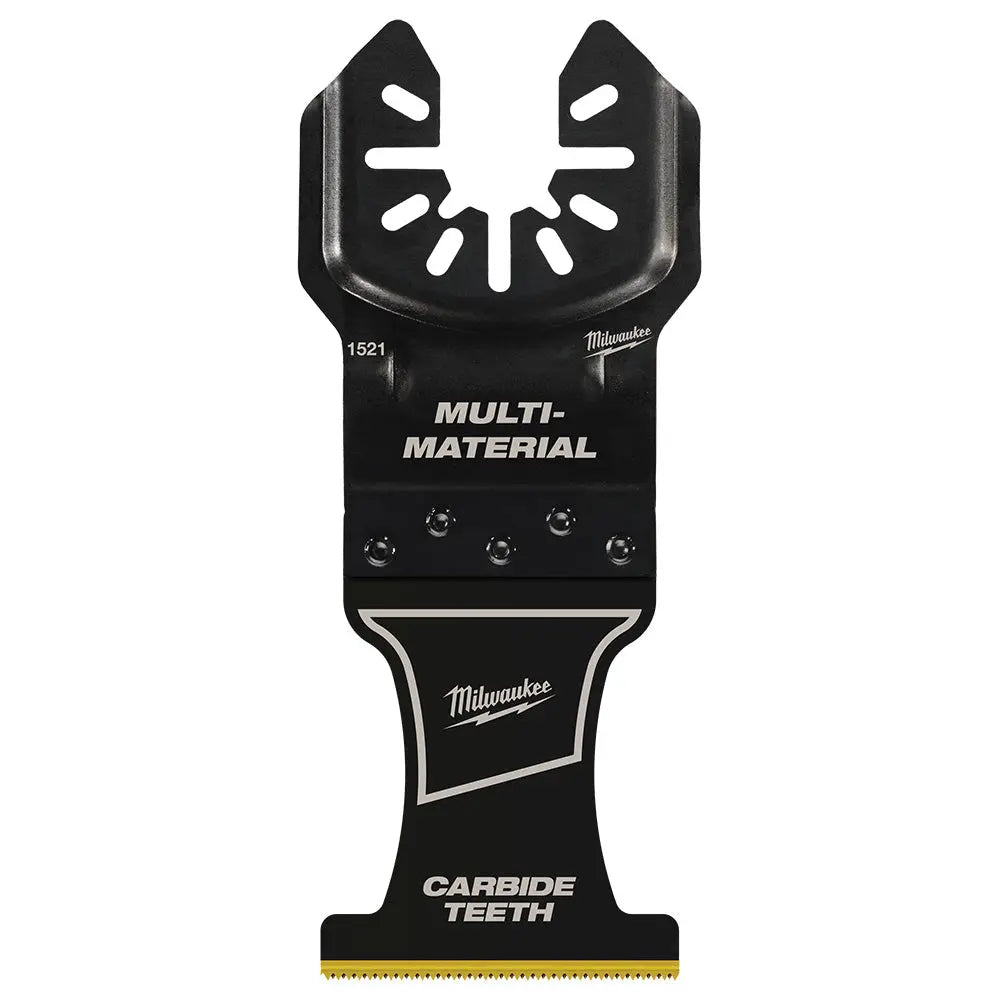 Milwaukee 49-25-1521 - OPEN-LOK™ 1-3/8" Carbide Teeth Multi-Material Multi-Tool Blade - Wise Line Tools