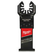 Milwaukee 49-25-1561 - NITRUS CARBIDE™ Extreme Metal Universal Fit OPEN-LOK™ Multi-Tool Blade 1PK - Wise Line Tools