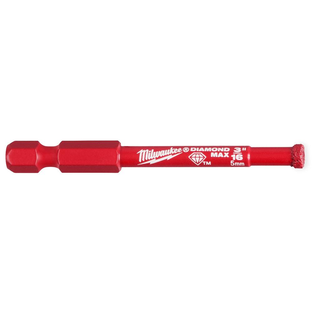 Milwaukee 49-56-0503 - Milwaukee® 3/16" Diamond Max™ Hole Saw Bit - Wise Line Tools