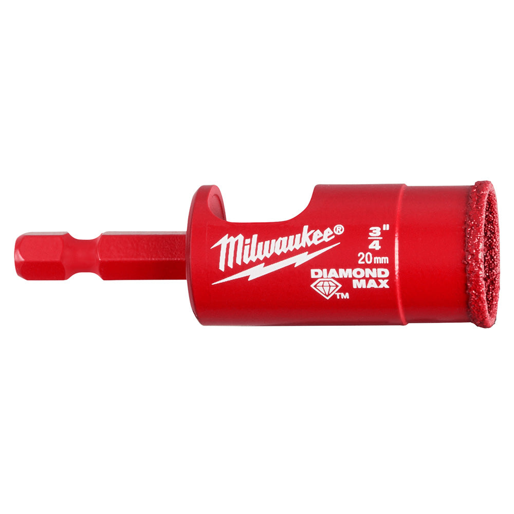 Milwaukee 49-56-0515 - Milwaukee® 3/4" Diamond Max™ Hole Saw Bit - Wise Line Tools