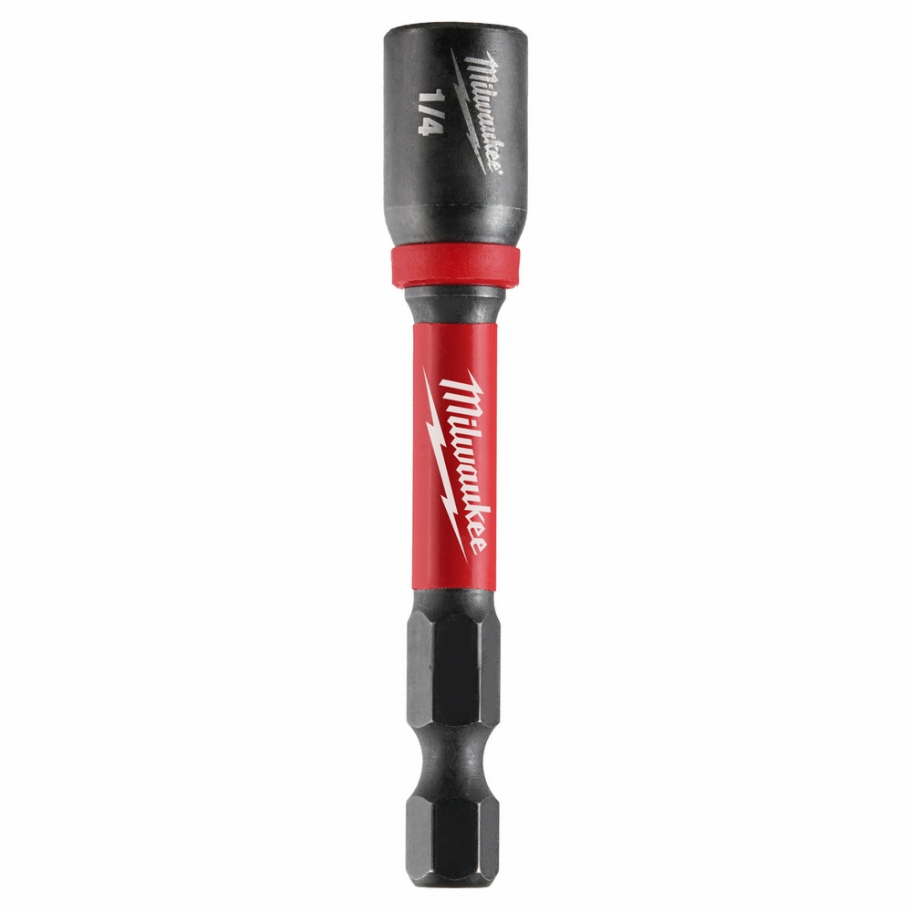 Milwaukee 49-66-4732 - SHOCKWAVE Impact Duty™ 1/4” x 2-9/16” Magnetic Nut Driver BULK 10 MILWAUKEE