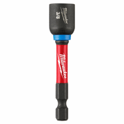 Milwaukee 49-66-4735 - SHOCKWAVE Impact Duty™ 3/8” x 2-9/16” Magnetic Nut Driver - Wise Line Tools