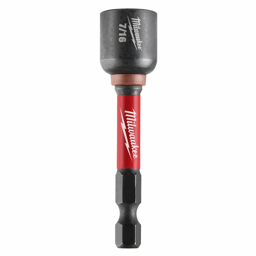 Milwaukee 49-66-4736 - SHOCKWAVE Impact Duty™ 7/16” x 2-9/16” Magnetic Nut Driver - Wise Line Tools