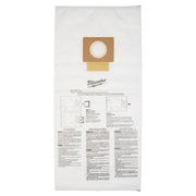 Milwaukee 49-90-1999 - Fleece Dust Bags (5PK) - 12 Gallon - Wise Line Tools