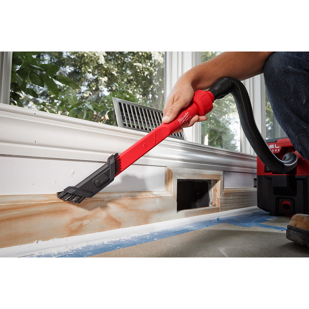 Milwaukee 49-90-2023 - AIR-TIP™ 3-in-1 Crevice and Brush Tool - Wise Line Tools