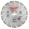 Milwaukee 49-93-7125 - 9 in. Diamond Universal Segmented Blade - Wise Line Tools