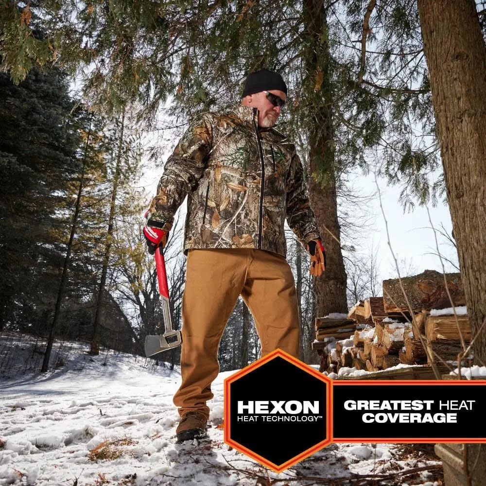 Milwaukee M101C-212X - M12™ Heated QUIETSHELL™ Jacket Kit - Camo 2X - Wise Line Tools