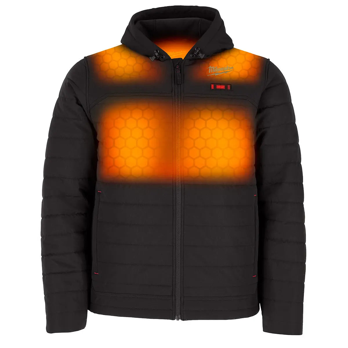 Milwaukee M102G-21L - M12™ Heated AXIS™ Jacket Kit - Gray L - Wise Line Tools