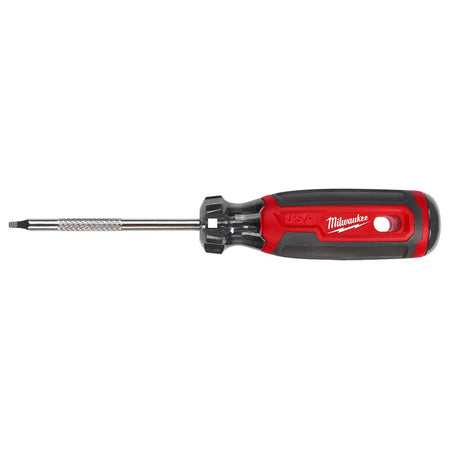 Milwaukee MT217 - #1 Square 3" Cushion Grip Screwdriver (USA) - Wise Line Tools
