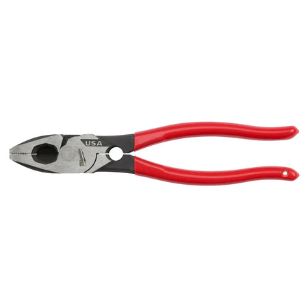 Milwaukee MT500T - 9" Lineman's Dipped Grip Pliers w/ Thread Cleaner (USA) - Wise Line Tools