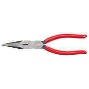 Milwaukee MT505 - 8" Long Nose Dipped Grip Pliers (USA) - Wise Line Tools