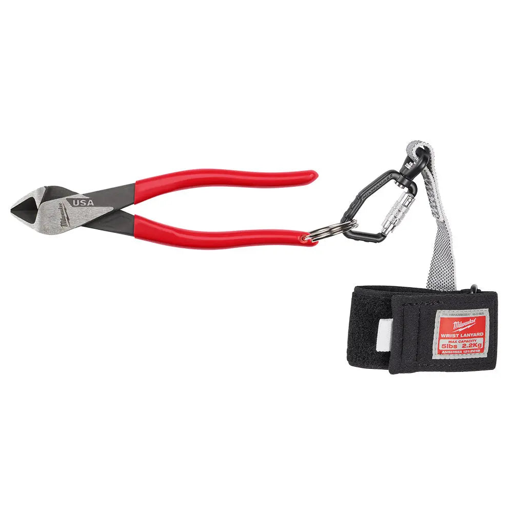 Milwaukee MT508 - 8" Diagonal Dipped Grip Cutting Pliers (USA) - Wise Line Tools