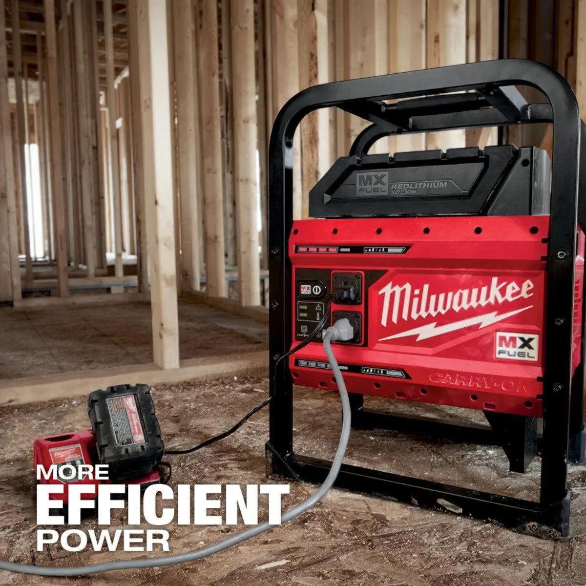Milwaukee MXF002-2XC - MX FUEL™ CARRY-ON™ 3600W/1800W Power Supply - Wise Line Tools