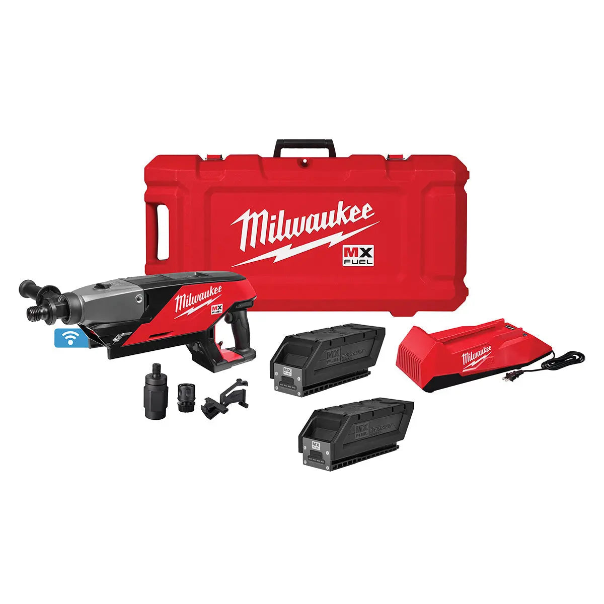Milwaukee MXF301-2CP - MX FUEL™ Handheld Core Drill Kit - Wise Line Tools