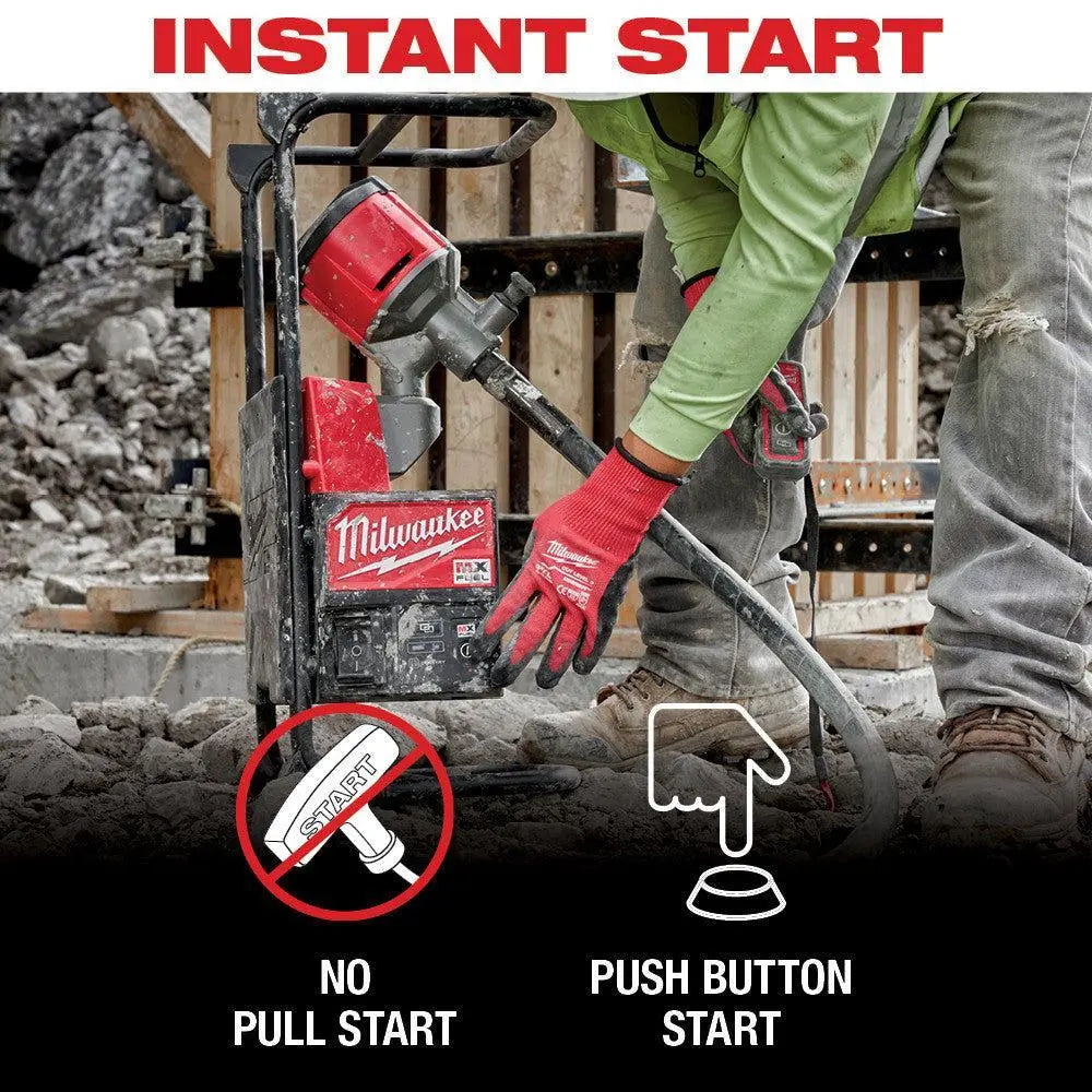 Milwaukee MXF371-2XC - MX FUEL™ Backpack Concrete Vibrator Kit - Wise Line Tools