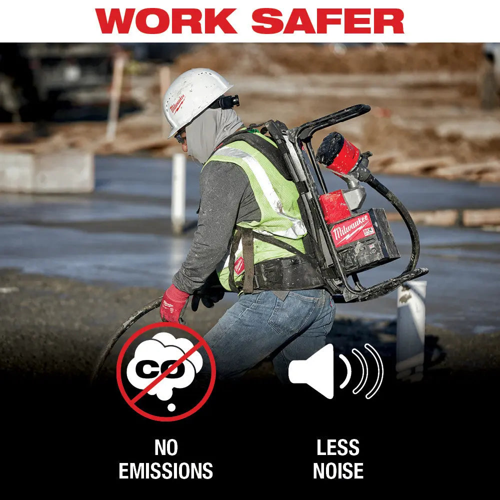 Milwaukee MXF371-2XC - MX FUEL™ Backpack Concrete Vibrator Kit - Wise Line Tools