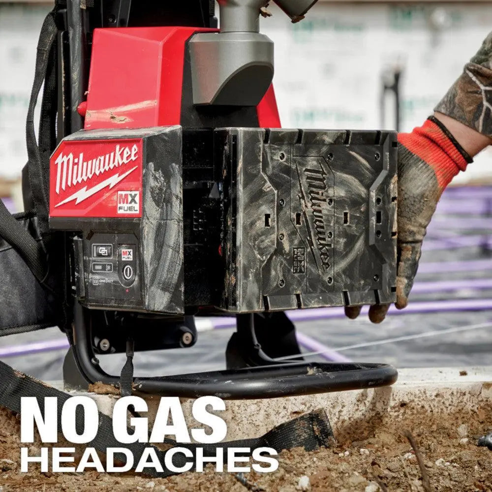 Milwaukee MXF371-2XC - MX FUEL™ Backpack Concrete Vibrator Kit - Wise Line Tools