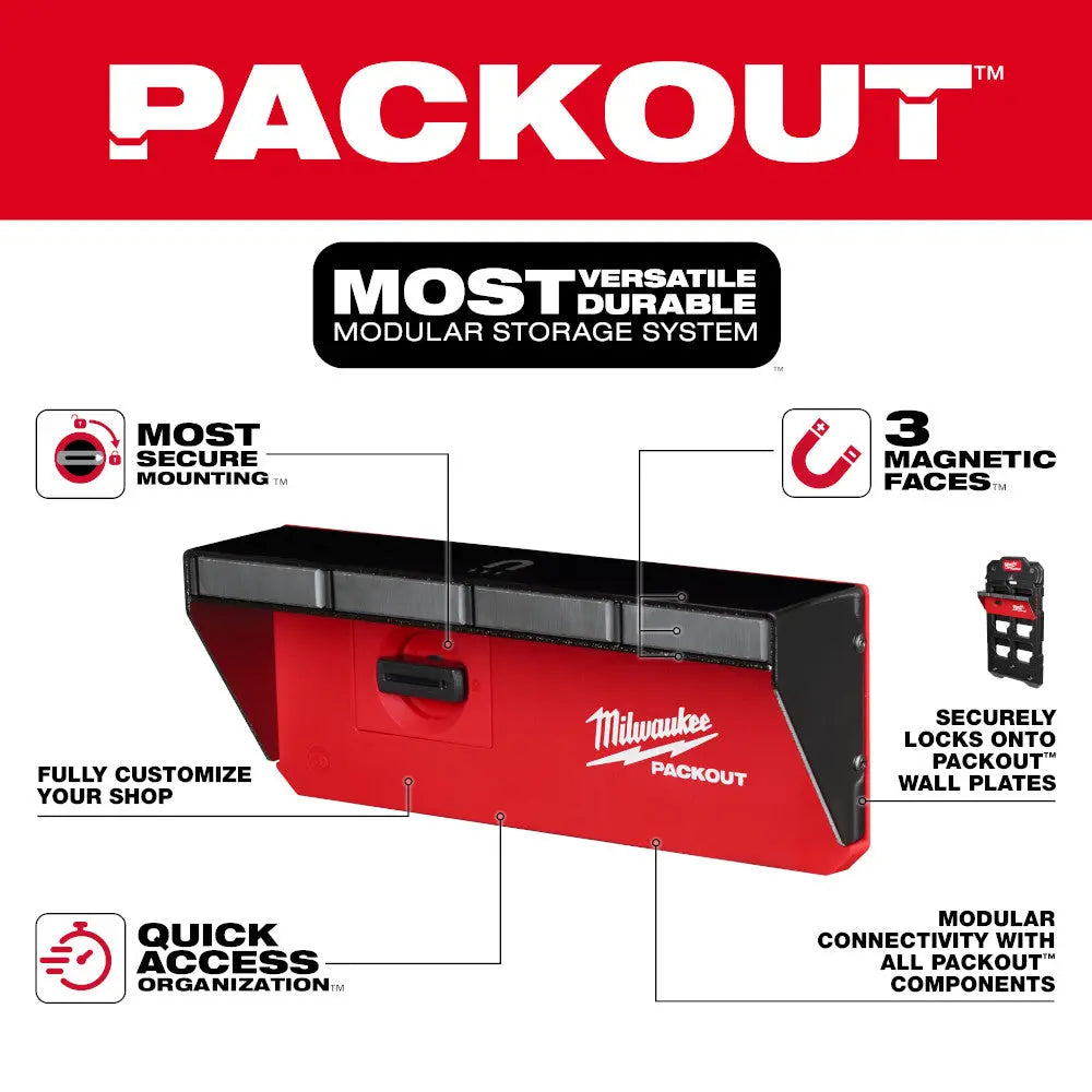Milwaukee PACKOUT Magnetic Rack - Wise Line Tools