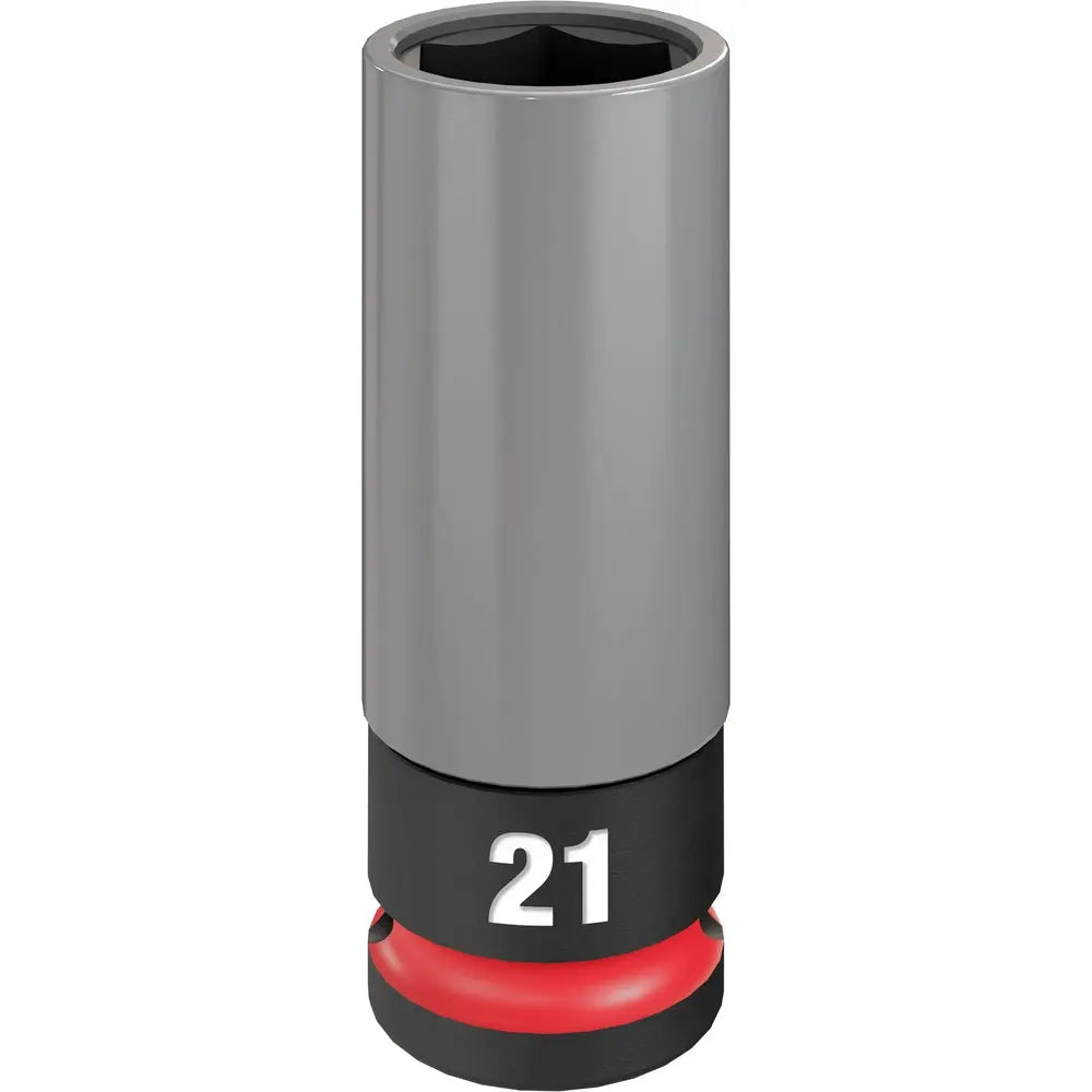 Milwaukee 49-66-7802 - SHOCKWAVE Impact Duty™ 1/2 Drive 17MM Metric Lug Nut Wheel Socket - Wise Line Tools