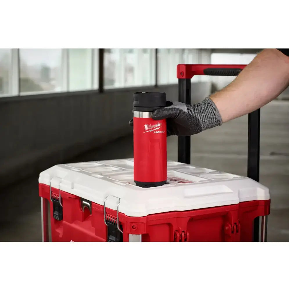 Milwaukee Tools PACKOUT 18oz Insulated Bottle with Sip Lid 48-22-8395R - Wise Line Tools