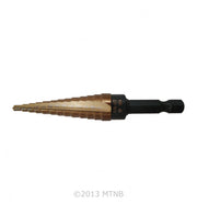 NORSEMAN 01401  -  #1 STEP DRILL BIT, 1/8 - 1/2" - QUICK RELEASE NORSEMAN