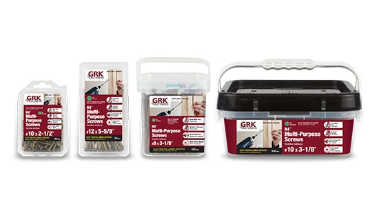 GRK R4™ 01105 -MULTI PURPOSE FRAMING SCREW #9 X 3-1/8" - 425bx