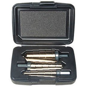 Norseman 83750 - 3pc Type 78-GR Step Reamer Set - Wise Line Tools