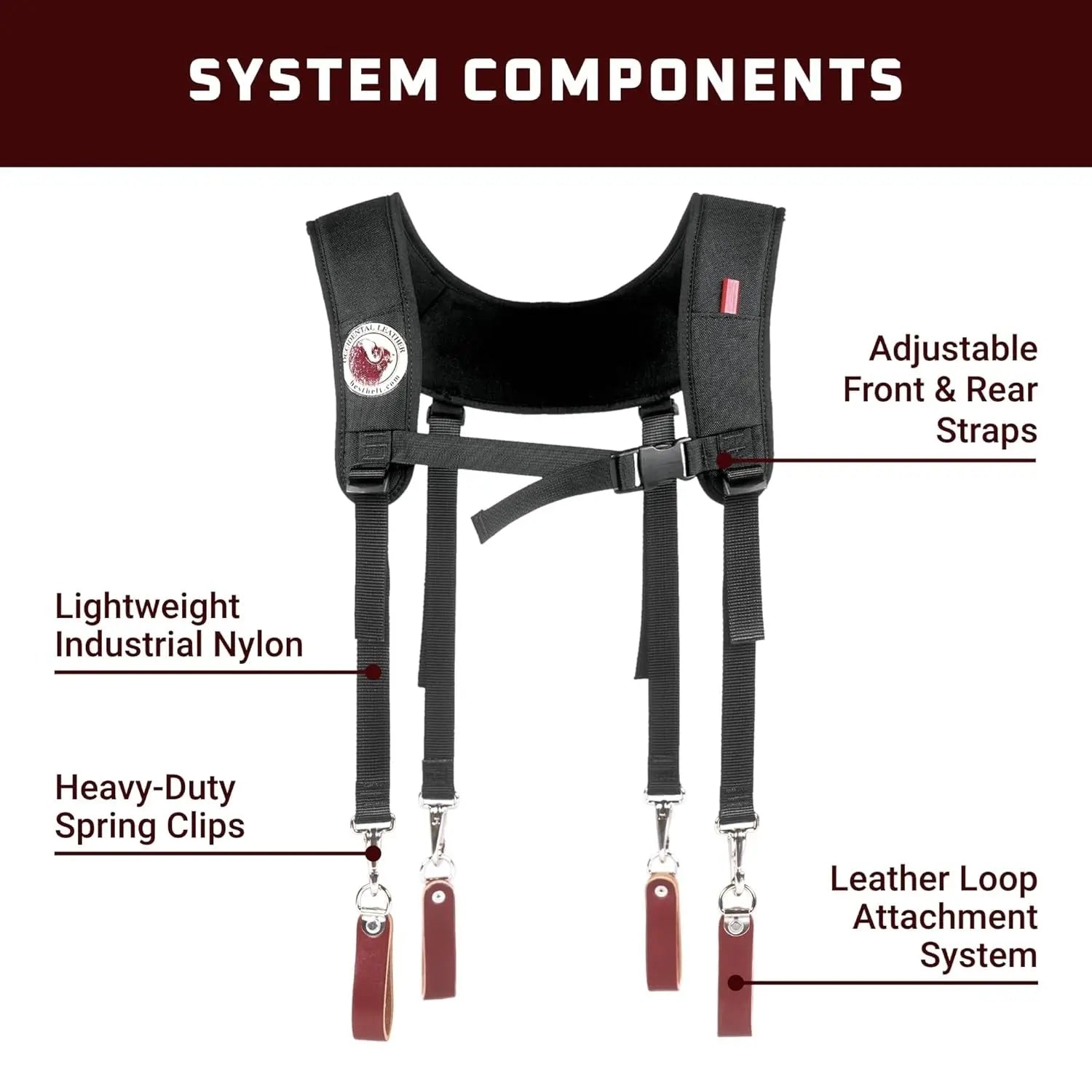 OCCIDENTAL OCC-1546 - Stronghold Light Suspenders OCCIDENTAL