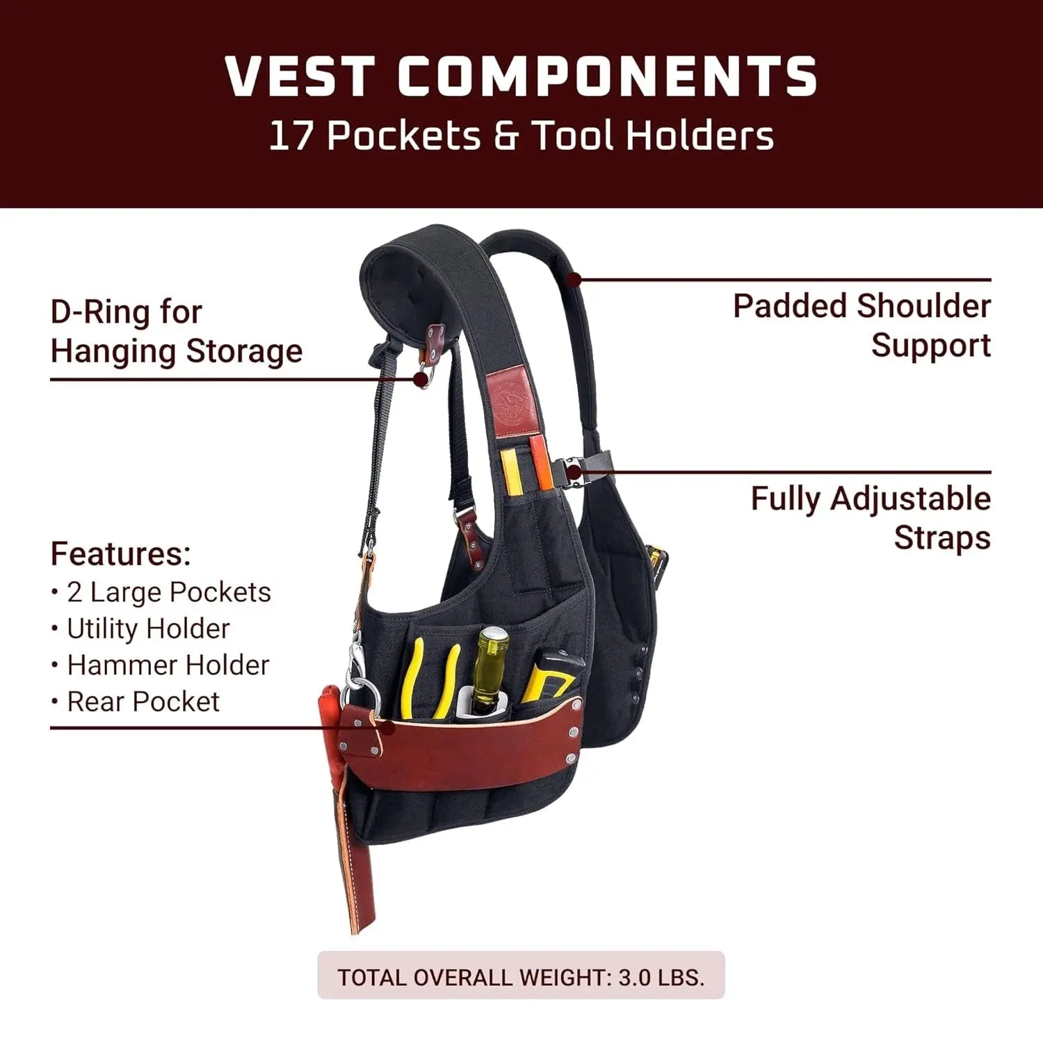 OCCIDENTAL OCC-2500LH - 2500 - Stronghold® SuspendaVest™ OCCIDENTAL