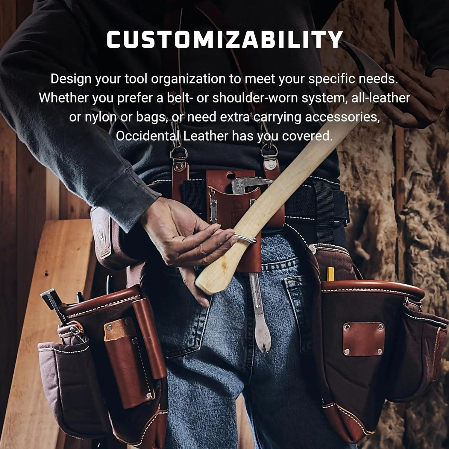 OCCIDENTAL OCC-5035XXXL - H.D. 3-inch Ranger Work Belt - Size: XXXL OCCIDENTAL