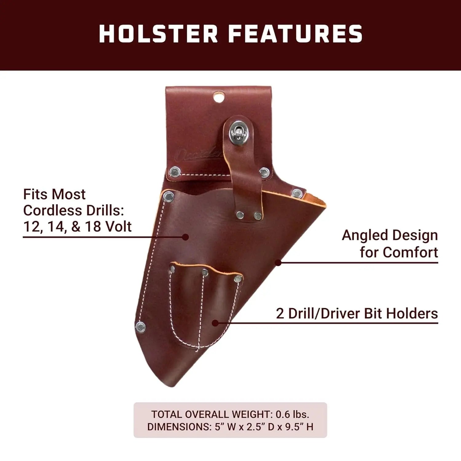 OCCIDENTAL OCC-5066 - Cordless Drill Holster OCCIDENTAL