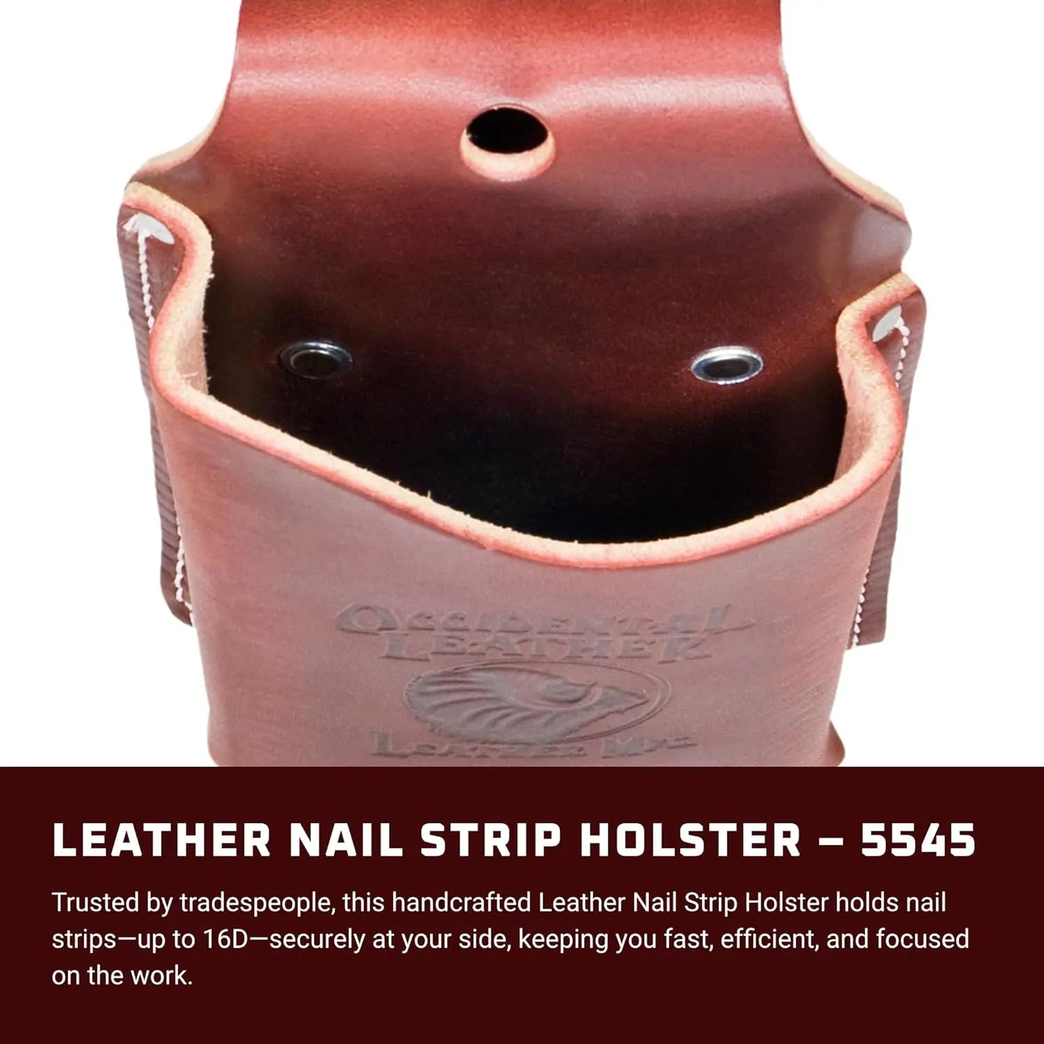 OCCIDENTAL OCC-5545 - Leather Nail Strip Holster OCCIDENTAL