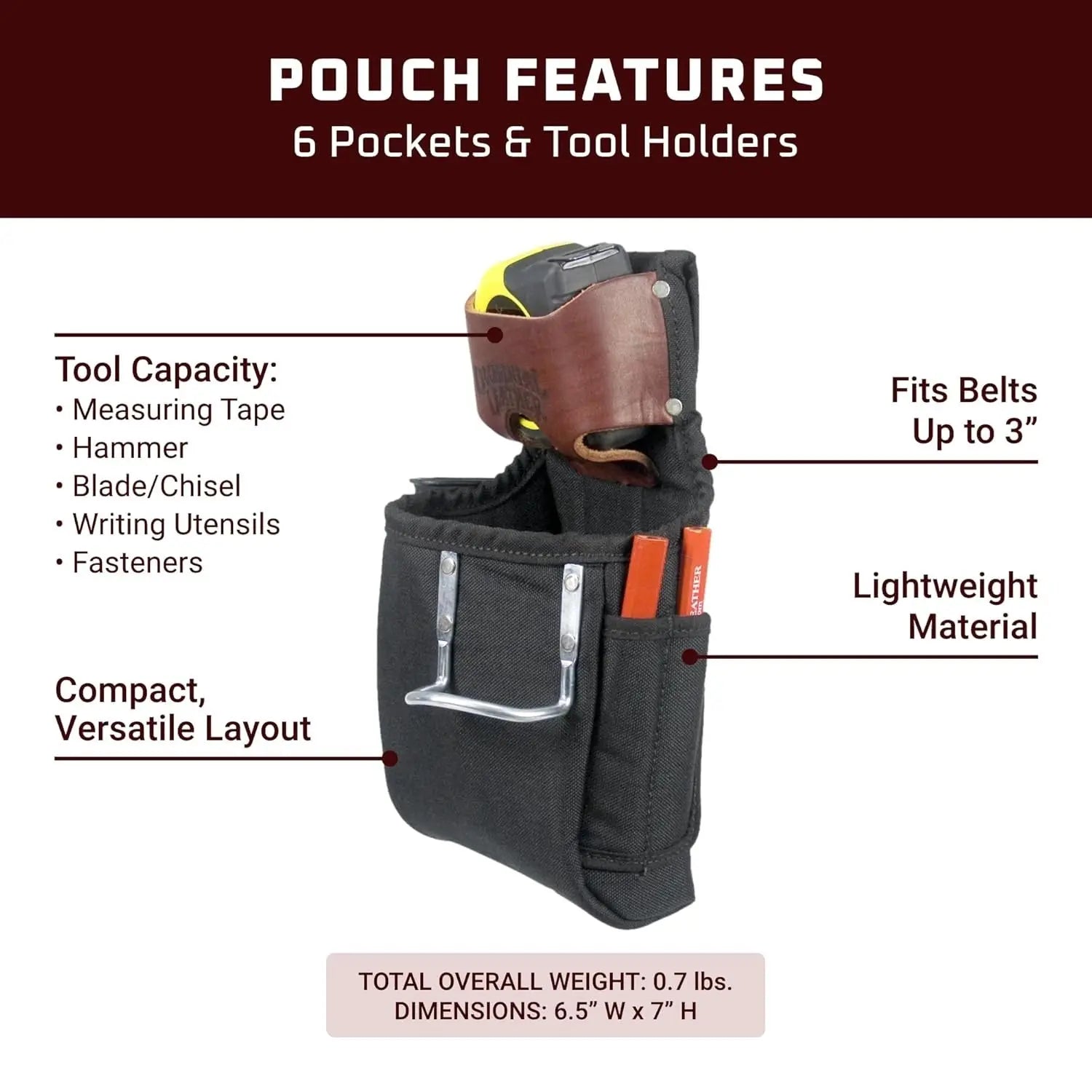 OCCIDENTAL OCC-9025 - 6-in-1 Pouch OCCIDENTAL