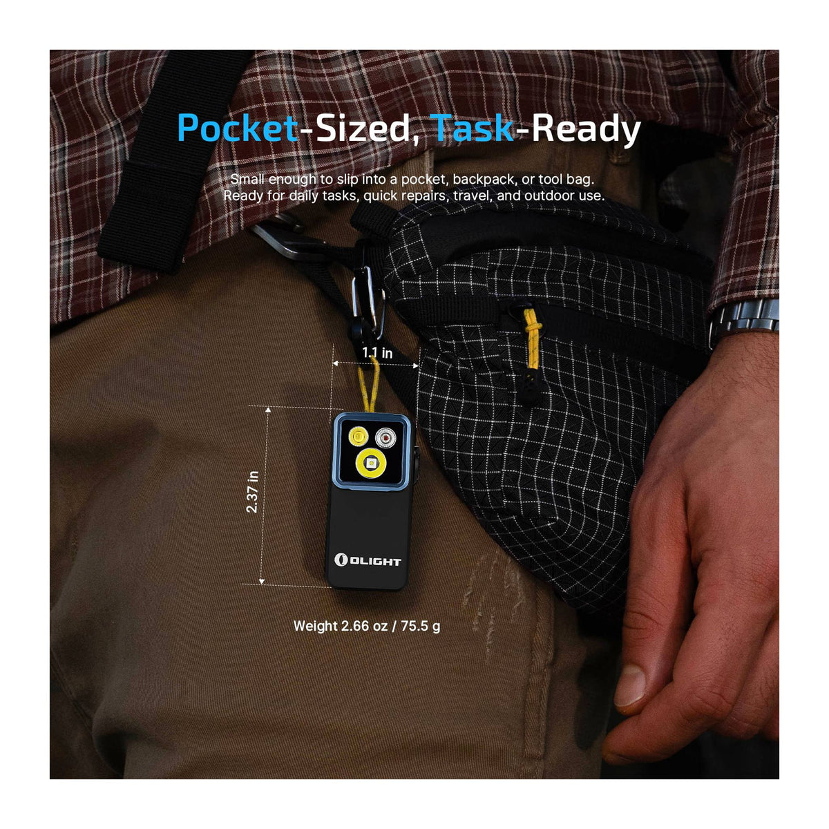 OLIGHT Oclip 2 Pro - pocket-sized and ready