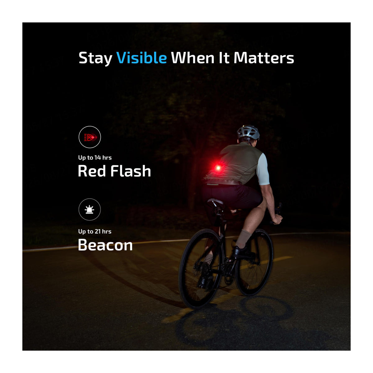 OLIGHT Oclip 2 Pro - red flash and beacon modes