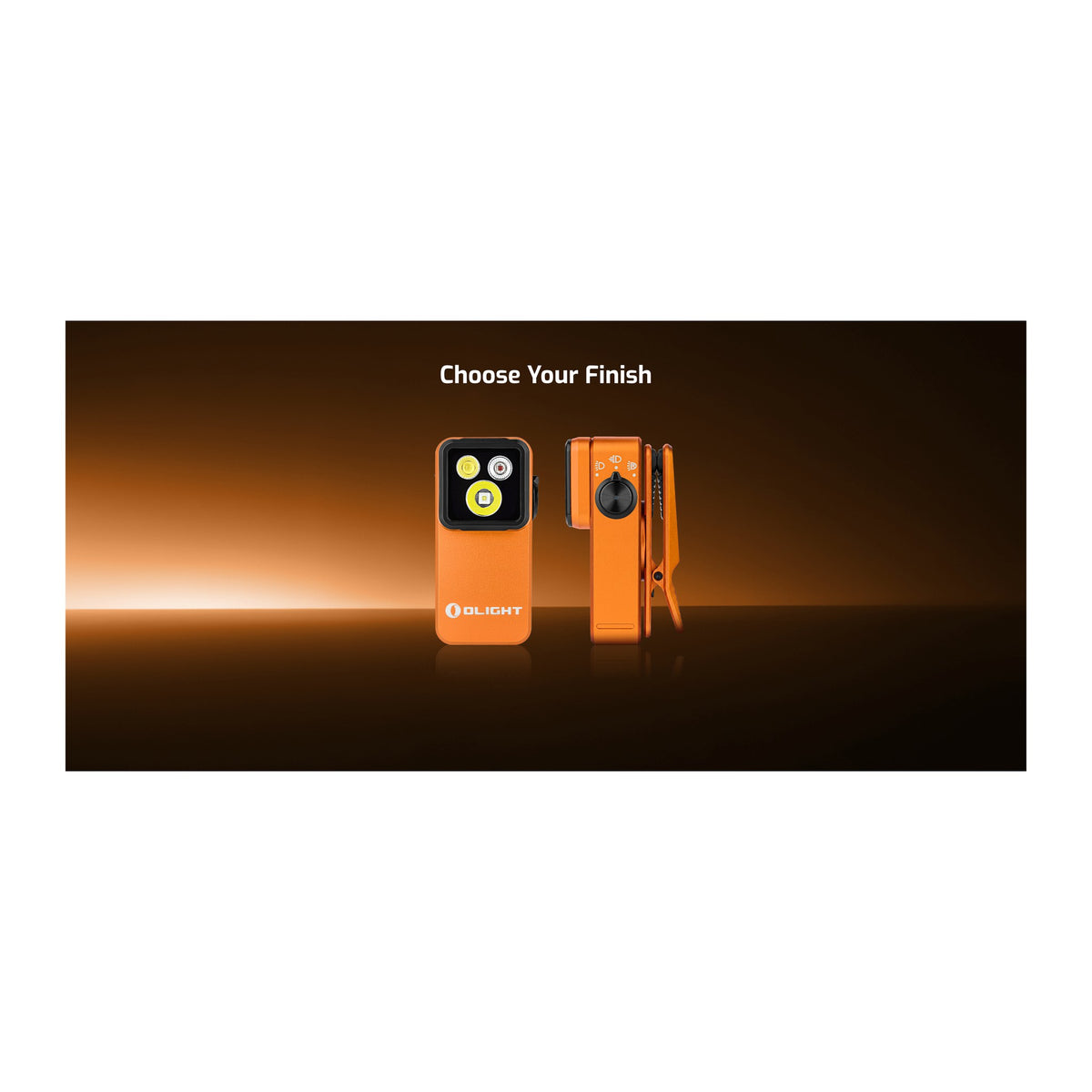 OLIGHT Oclip 2 Pro - Orange finish
