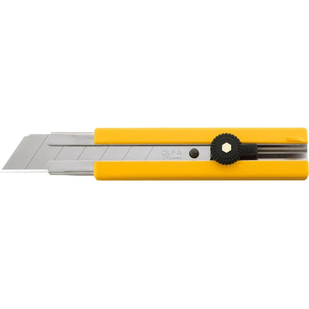 OLFA H-1HB10B - H-1 25mm Ratchet Knife with 10pk Blades OLFA