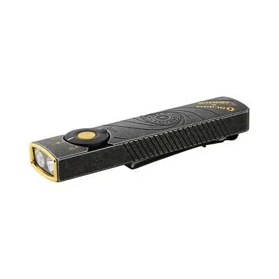 OLIGHT ARKFELDPRO - Olight Arkfeld Pro Flat EDC Flashlight with UV Light & Green Laser - Black - Wise Line Tools