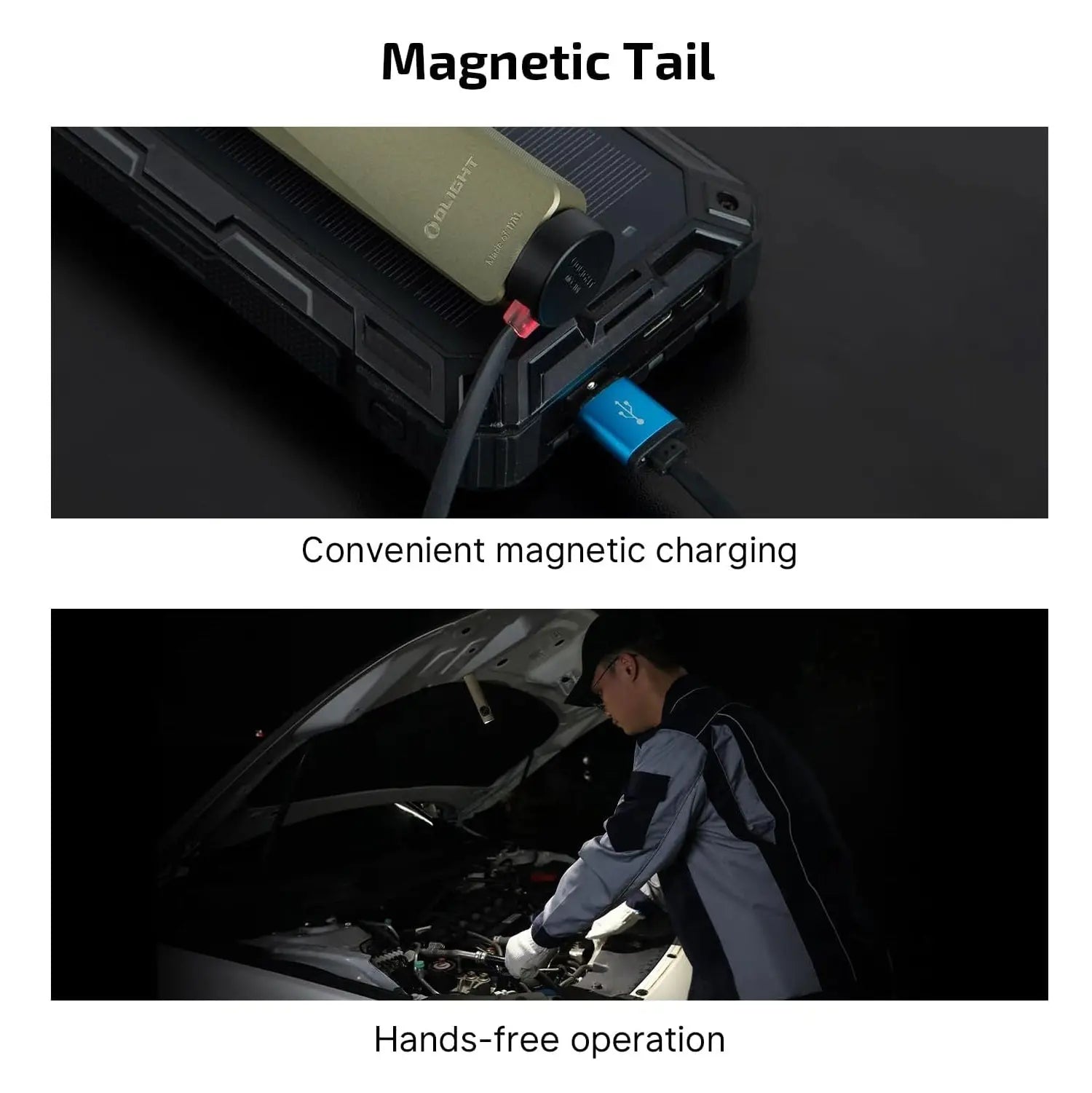 OLIGHT ARKFELDULTRA-OGN - Arkfeld Ultra Flat EDC Flashlight, UV Light & Green Laser - Olive Green OLIGHT