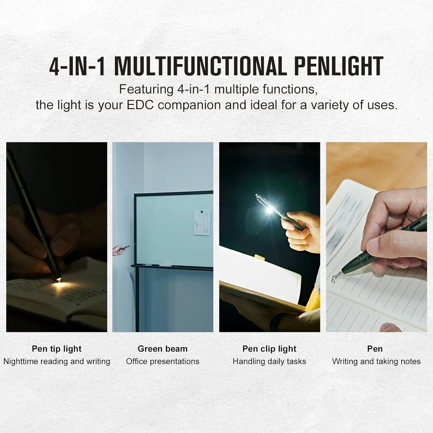 OLIGHT OPENGLOW-ODG - O'Pen Glow Rechargeable EDC Pen - OD Green OLIGHT