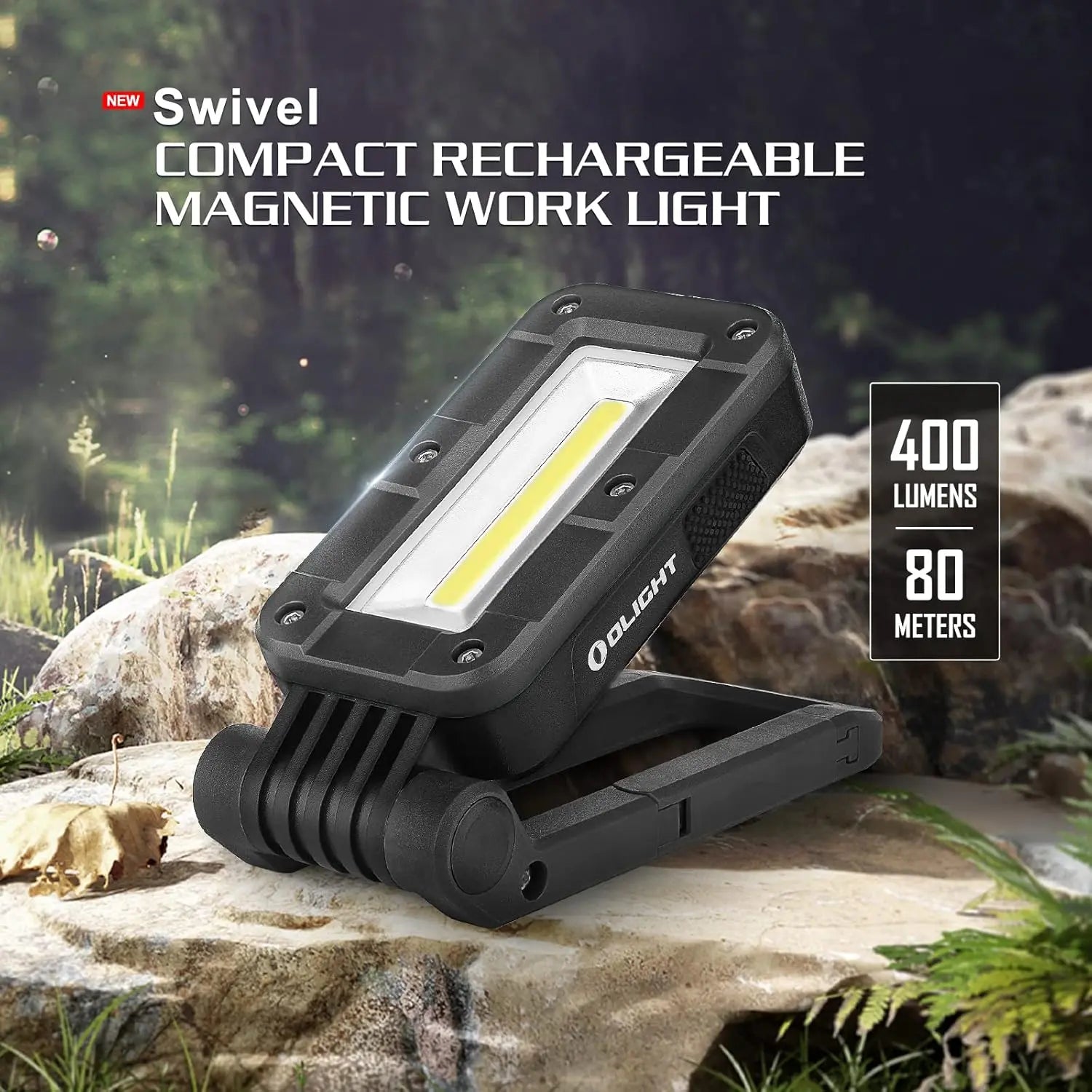 OLIGHT SWIVEL-MG - Swivel LED Work Light - Moss Green OLIGHT