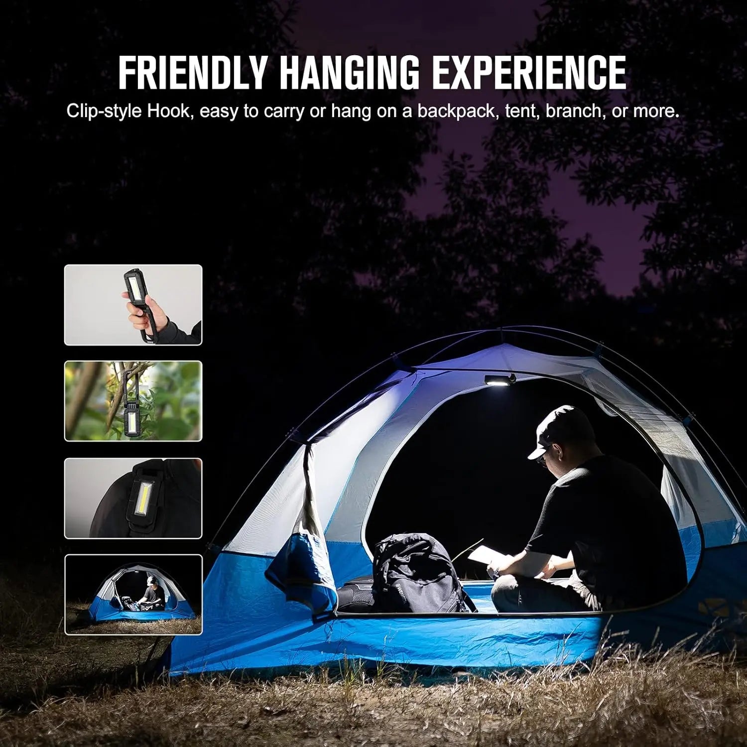 OLIGHT SWIVEL-MG - Swivel LED Work Light - Moss Green OLIGHT