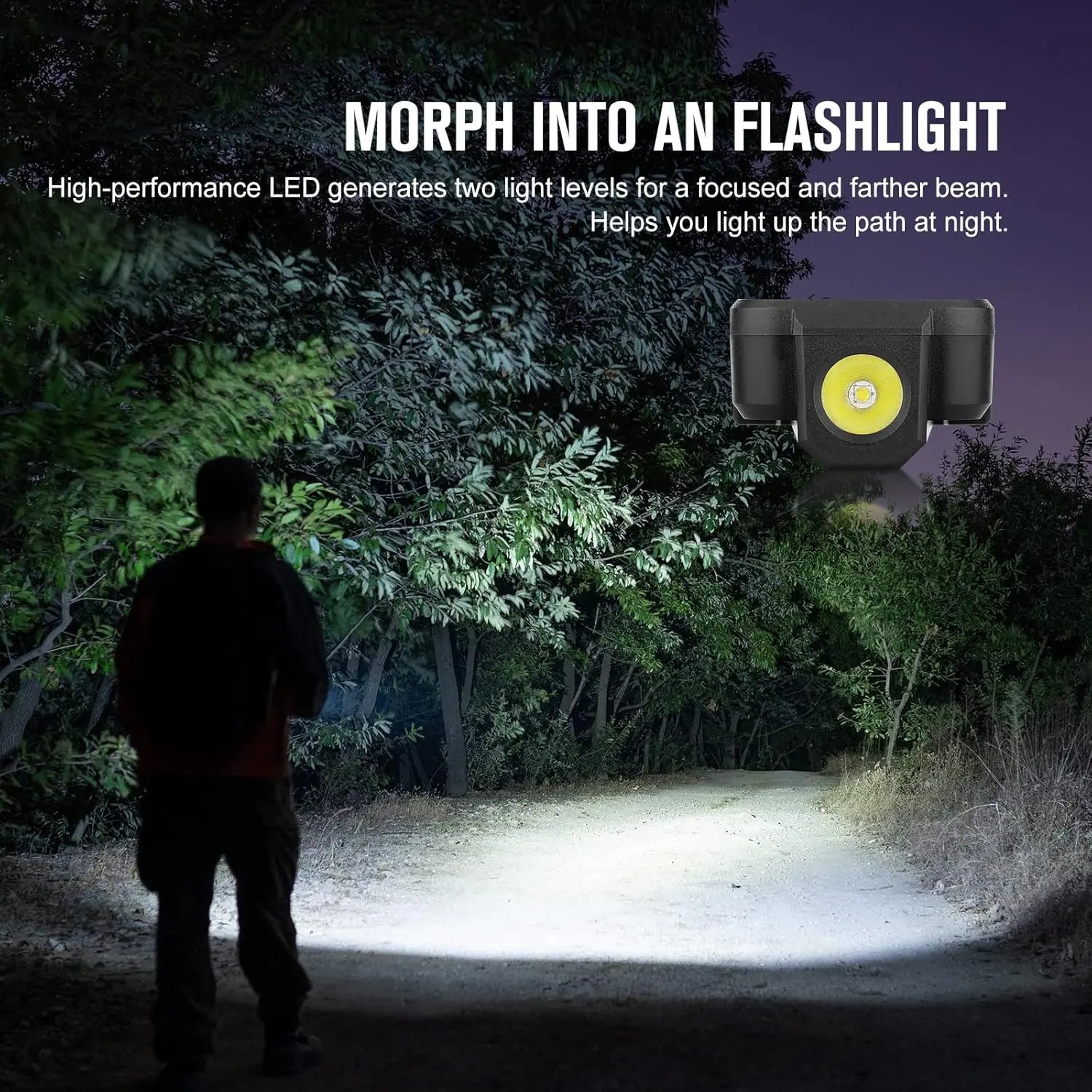 OLIGHT SWIVEL-MG - Swivel LED Work Light - Moss Green OLIGHT