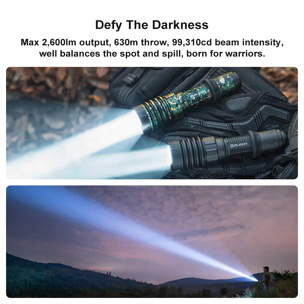 OLIGHT WARRIORX4-FDE - Warrior X 4 High-Performance Tactical Flashlight - Flat Dark Earth OLIGHT