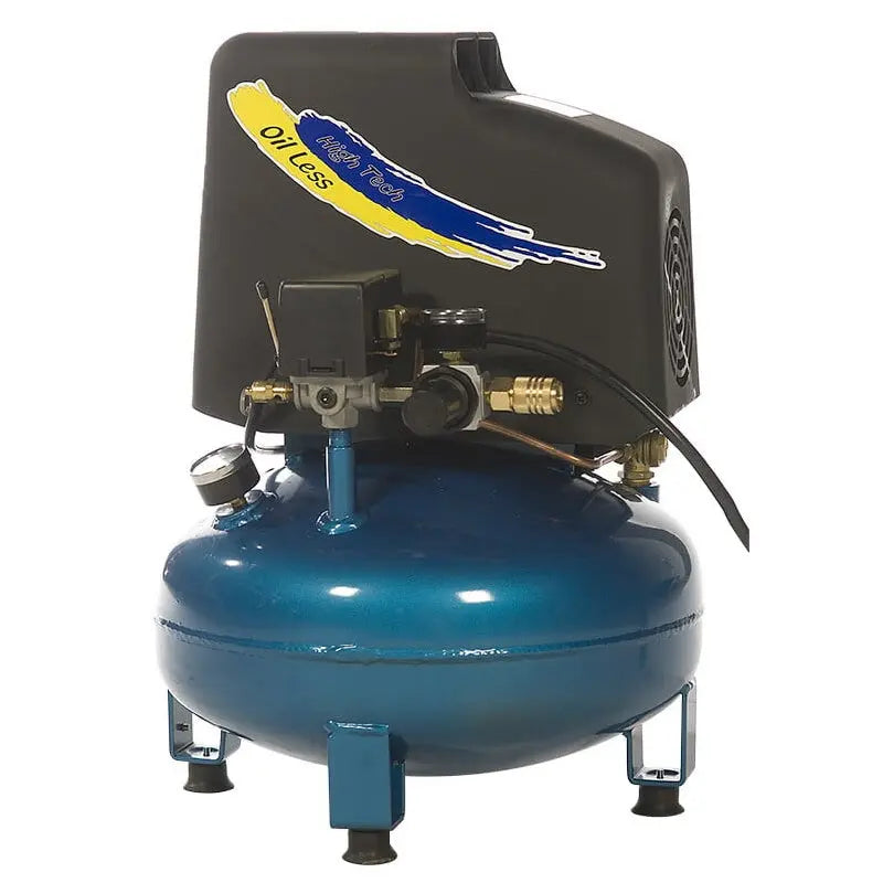 OMEGA MA-9004 - 5.8 CFM Contractor Oil Less Pancake Compressor OMEGA