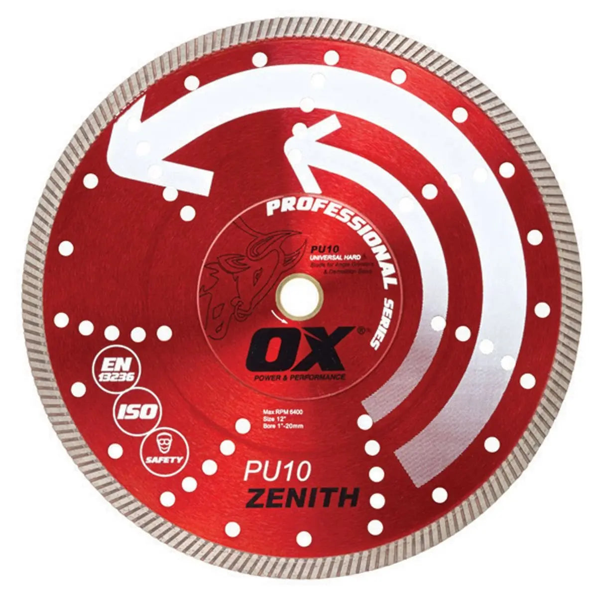 OX-PU10-14 - PU10 TURBO DIAMOND BLADE OX
