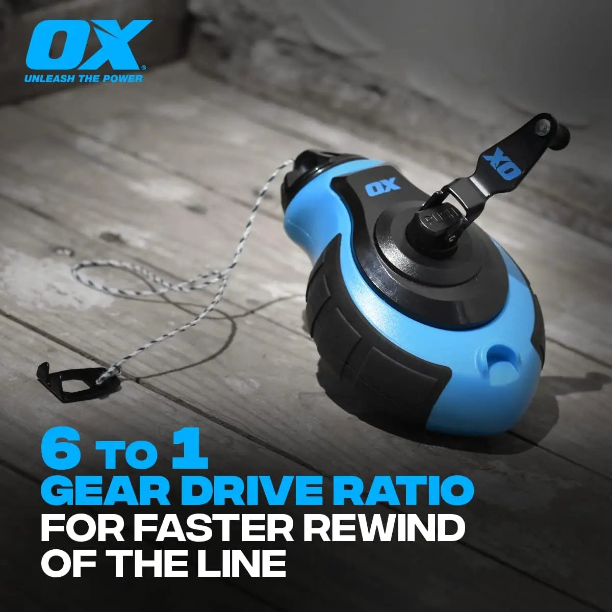 OX TOOLS OX-P027731 - PRO SERIES HEAVY DUTY THICK CHALK LINE OX