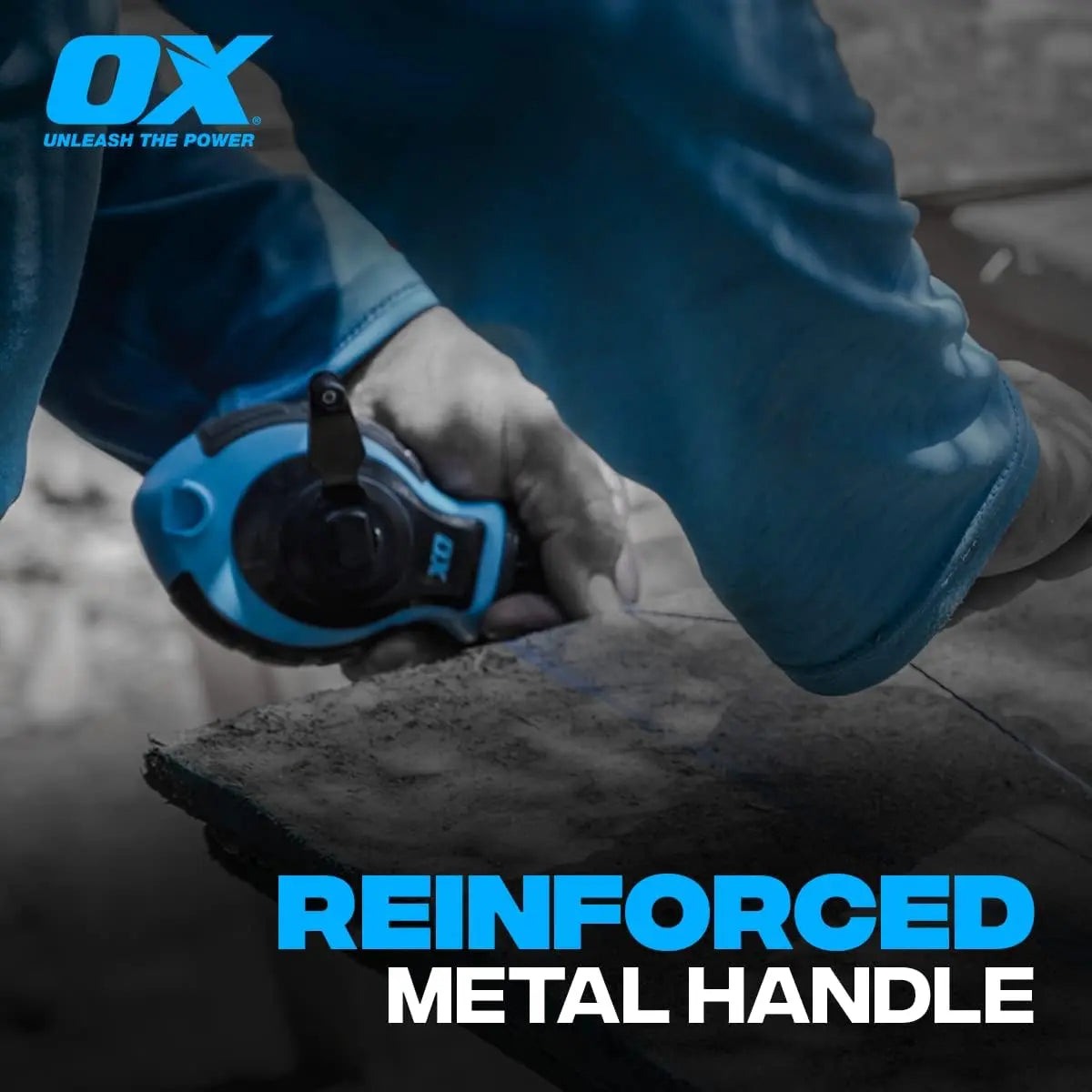 OX TOOLS OX-P027731 - PRO SERIES HEAVY DUTY THICK CHALK LINE OX